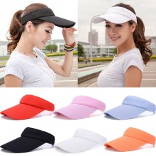 New Mujer Ladies Golf Sports Tennis Baseball Cap Wide Brim Summer Sun Visor Hat  eb-61063076